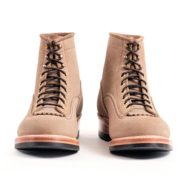DONKEY PUNCHER BOOTS / HORWEEN LEATHER CXL / NATURAL ROUGHOUT - Image 2