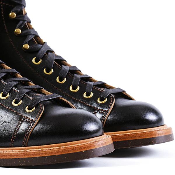 MONKEY BOOTS / SHINKI HIKAKU HORSEBUTT / BLACK - Image 8