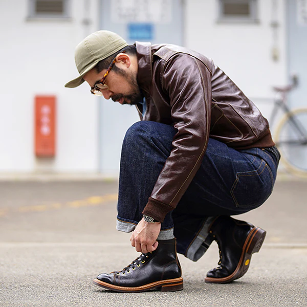 MONKEY BOOTS / SHINKI HIKAKU HORSEBUTT / BLACK - Image 9