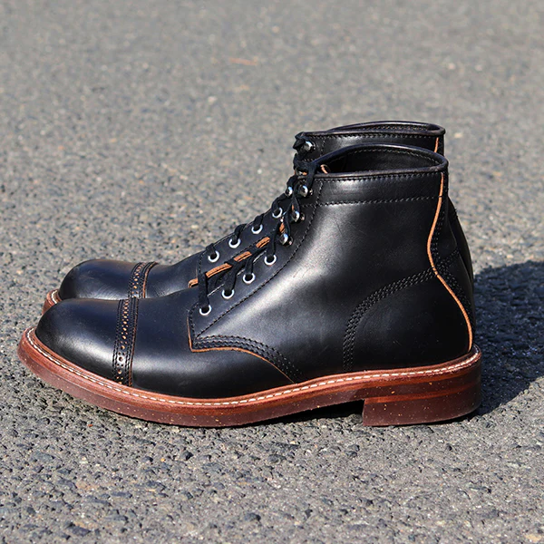 COMBAT BOOTS / HORWEEN LEATHER CXL / BLACK - Image 11