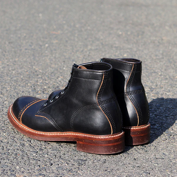 COMBAT BOOTS / HORWEEN LEATHER CXL / BLACK - Image 12
