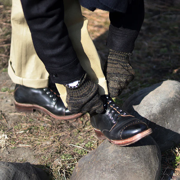 COMBAT BOOTS / HORWEEN LEATHER CXL / BLACK - Image 13