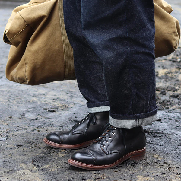 COMBAT BOOTS / HORWEEN LEATHER CXL / BLACK - Image 14