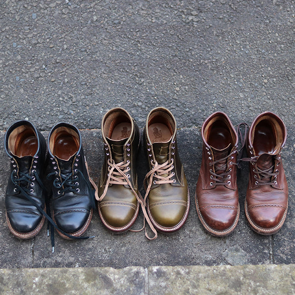 COMBAT BOOTS / HORWEEN LEATHER CXL / BLACK - Image 15