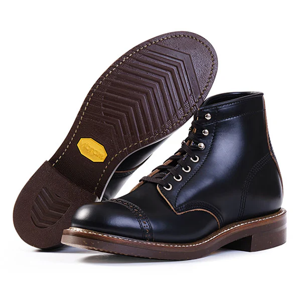 COMBAT BOOTS / HORWEEN LEATHER CXL / BLACK - Image 4
