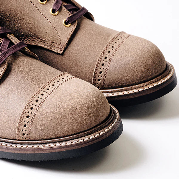 COMBAT BOOTS / HORWEEN LEATHER CXL / NATURAL ROUGHOUT - Image 8