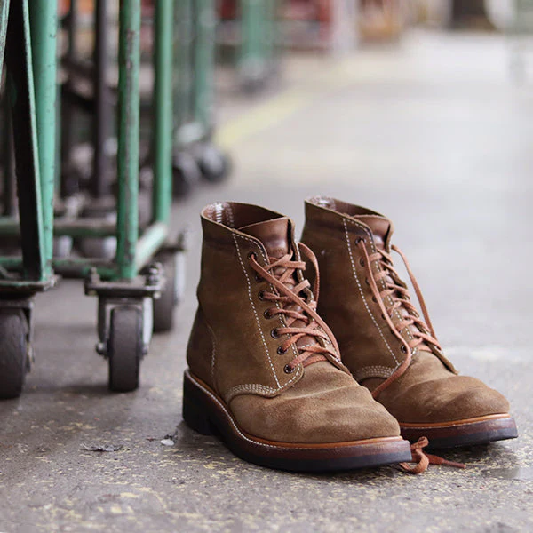 M-43 SERVICE SHOES / HORWEEN LEATHER CXL / NATURAL ROUGHOUT - Image 10