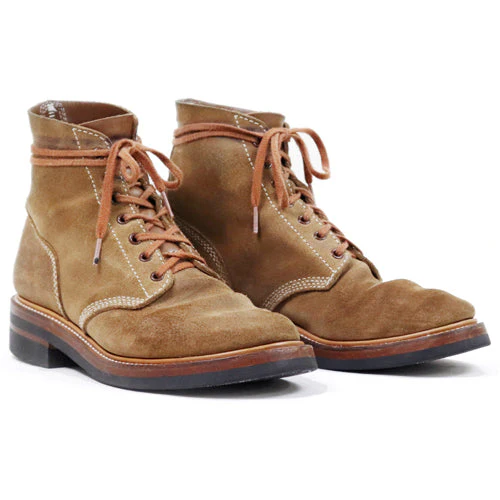 M-43 SERVICE SHOES / HORWEEN LEATHER CXL / NATURAL ROUGHOUT - Image 11