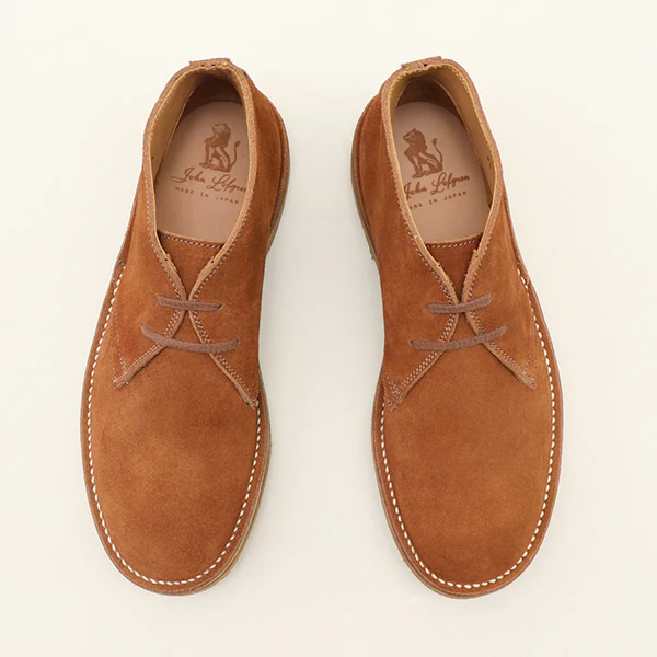 MILITARY DESERT BOOTS / JAPANESE SUEDE / TOBACCO - Image 2