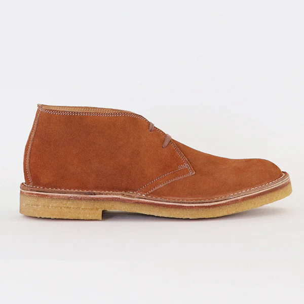 MILITARY DESERT BOOTS / JAPANESE SUEDE / TOBACCO - Image 4