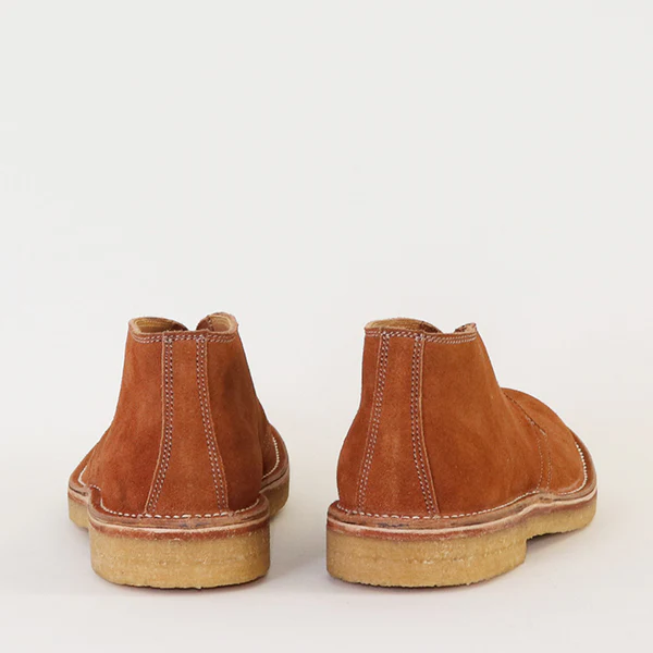 MILITARY DESERT BOOTS / JAPANESE SUEDE / TOBACCO - Image 5