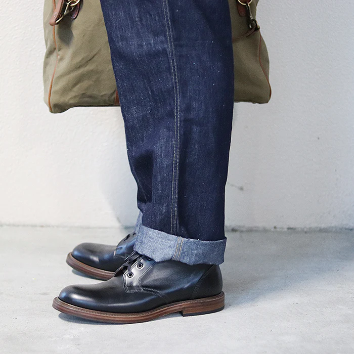 THE STEADFAST CHUKKA BOOTS / CALFSKIN / BLACK - Image 12