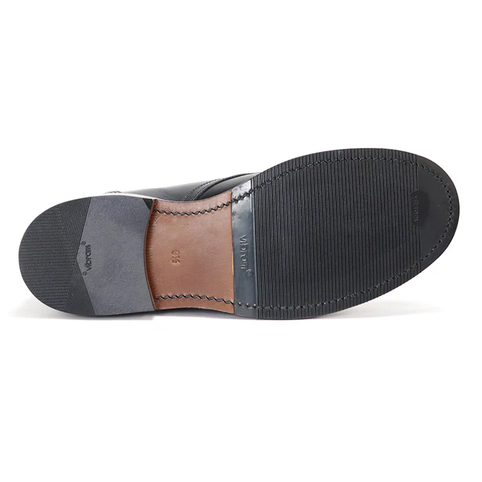 THE STEADFAST CHUKKA BOOTS / CALFSKIN / BLACK - Image 6