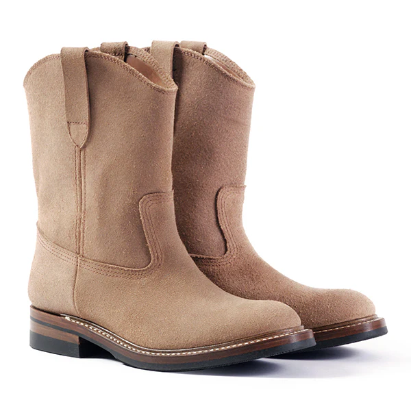 DUKE ROPER BOOTS / HORWEEN LEATHER CXL / NATURAL ROUGHOUT