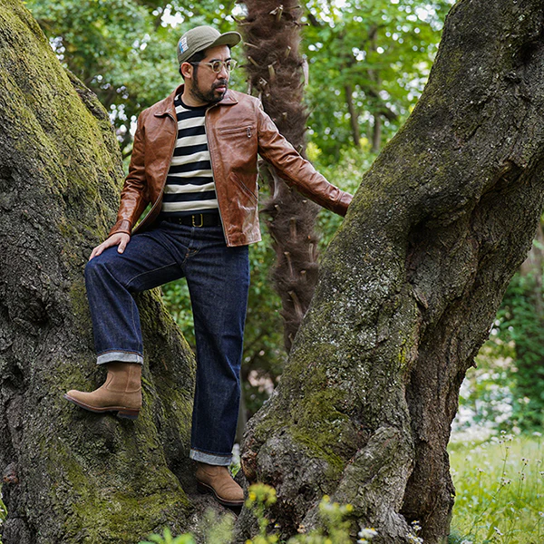 PRE-ORDER 2026 / DUKE ROPER BOOTS / HORWEEN LEATHER CXL / NATURAL ROUGHOUT - Image 12