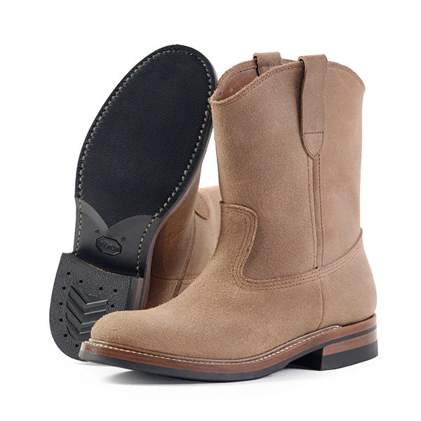 PRE-ORDER 2026 / DUKE ROPER BOOTS / HORWEEN LEATHER CXL / NATURAL ROUGHOUT - Image 3