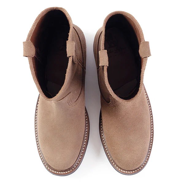 PRE-ORDER 2026 / DUKE ROPER BOOTS / HORWEEN LEATHER CXL / NATURAL ROUGHOUT - Image 6