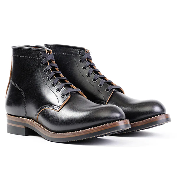 LUDLOW BOOTS / SHINKI HIKAKU HORSEBUTT / BLACK