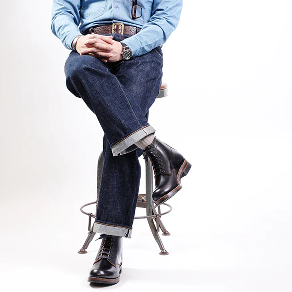 LUDLOW BOOTS / SHINKI HIKAKU HORSEBUTT / BLACK - Image 11