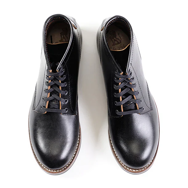 LUDLOW BOOTS / SHINKI HIKAKU HORSEBUTT / BLACK - Image 6