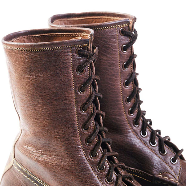 MOHAWK MOCCASIN BOOTS / EZO DEERSKIN / BURNT MOCHA - Image 7
