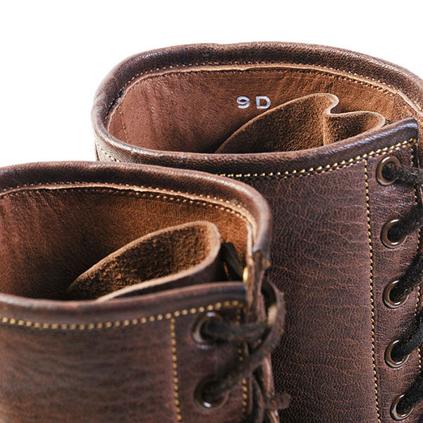 MOHAWK MOCCASIN BOOTS / EZO DEERSKIN / BURNT MOCHA - Image 9