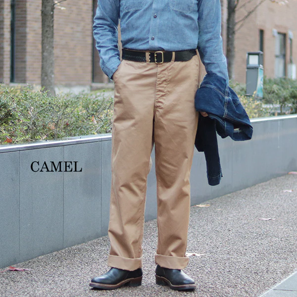 M-1950 TROUSERS COTTON KHAKI / MILITARY WEST POINT - Image 2