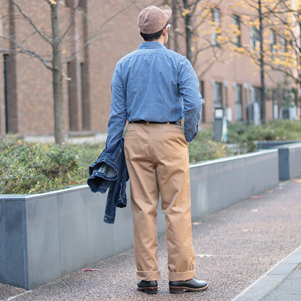 M-1950 TROUSERS COTTON KHAKI / MILITARY WEST POINT - Image 5