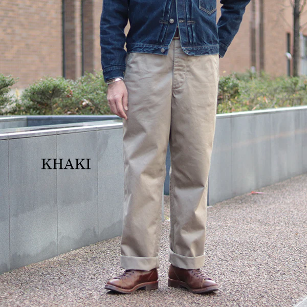 M-1950 TROUSERS COTTON KHAKI / MILITARY WEST POINT - Image 6