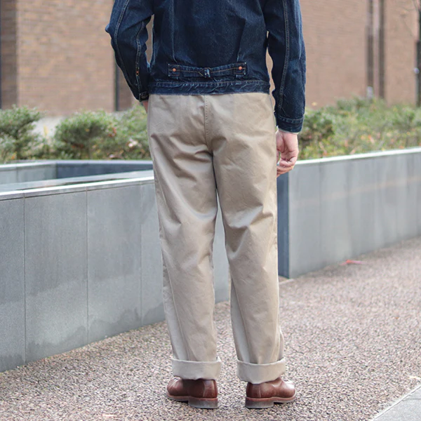 M-1950 TROUSERS COTTON KHAKI / MILITARY WEST POINT - Image 8