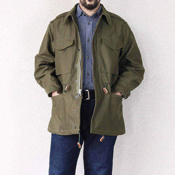 M-1951 FIELD JACKET / ORIGINAL MILITARY BACK SATIN