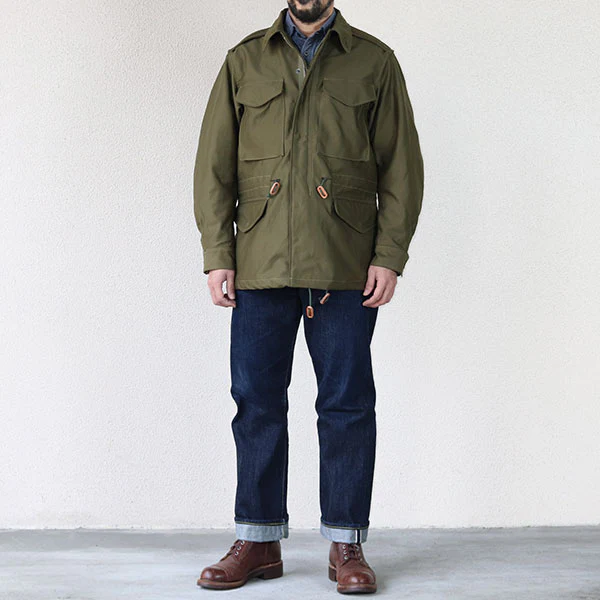 M-1951 FIELD JACKET / ORIGINAL MILITARY BACK SATIN - Image 2