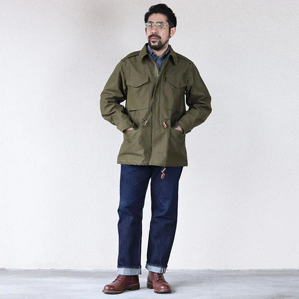 M-1951 FIELD JACKET / ORIGINAL MILITARY BACK SATIN - Image 3