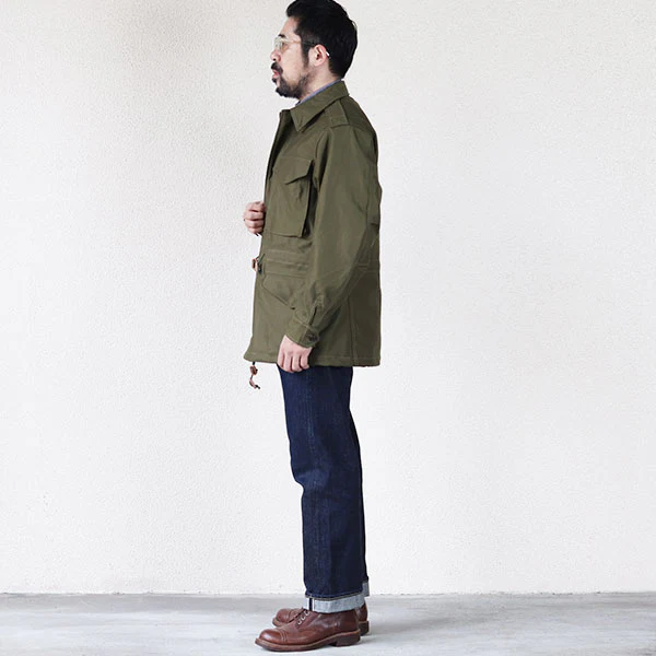 M-1951 FIELD JACKET / ORIGINAL MILITARY BACK SATIN - Image 5