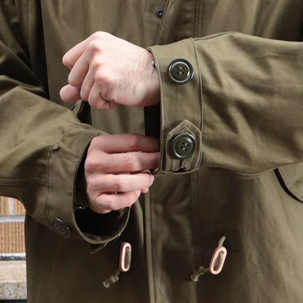 M-1951 PARKA-SHELL / ORIGINAL MILITARY BACK SATIN / OLIVE - Image 12