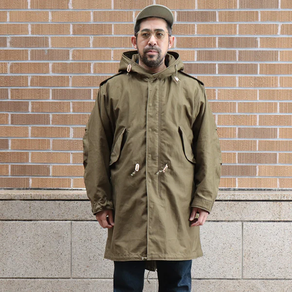 M-1951 PARKA-SHELL / ORIGINAL MILITARY BACK SATIN / OLIVE - Image 3