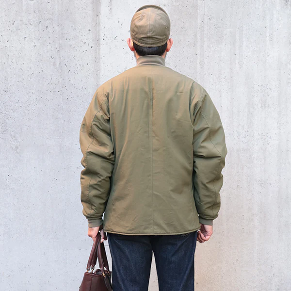 M-43 INDIPENDENT / REVERSIBLE PILE JACKET / POLARTEC THERMAL PRO / OLIVE - Image 4