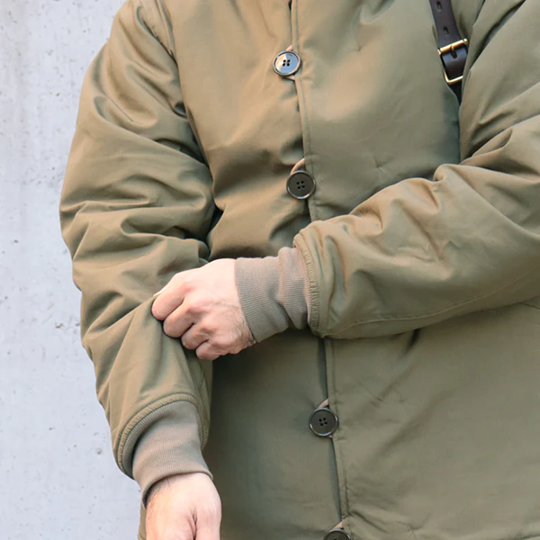 M-43 INDIPENDENT / REVERSIBLE PILE JACKET / POLARTEC THERMAL PRO / OLIVE - Image 9