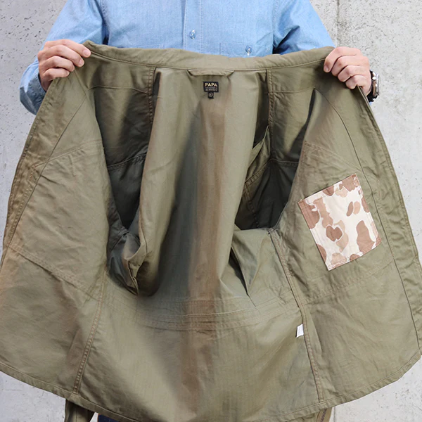 ATOLL FLYERS JACKET / OLIVE HBT - Image 14