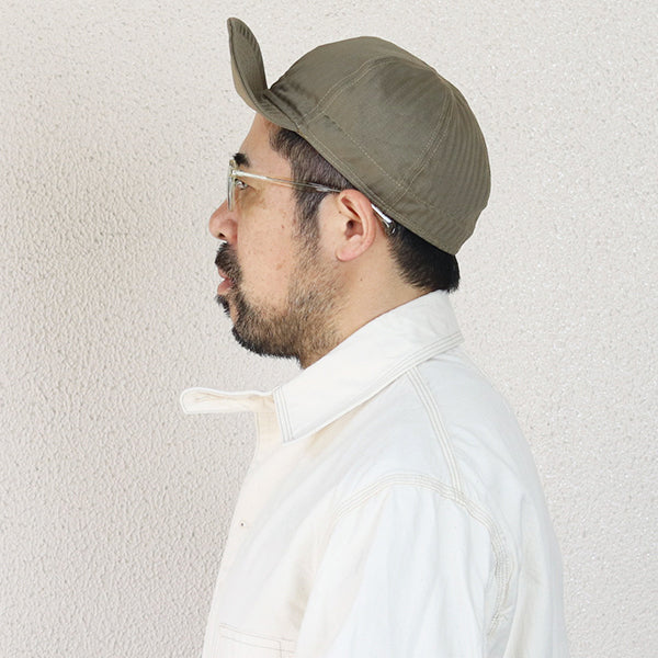 MECHANIC CAP / VINTAGE HEAVY WEIGHT HERRINGBONE TWILL - Image 3