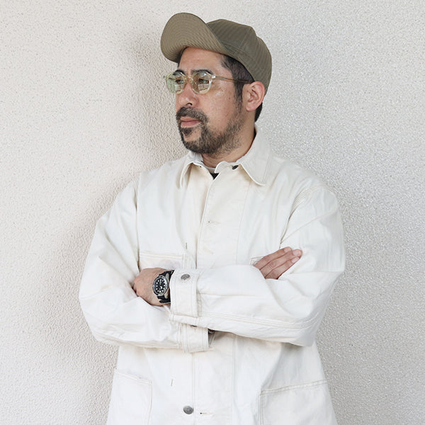 MECHANIC CAP / VINTAGE HEAVY WEIGHT HERRINGBONE TWILL - Image 4