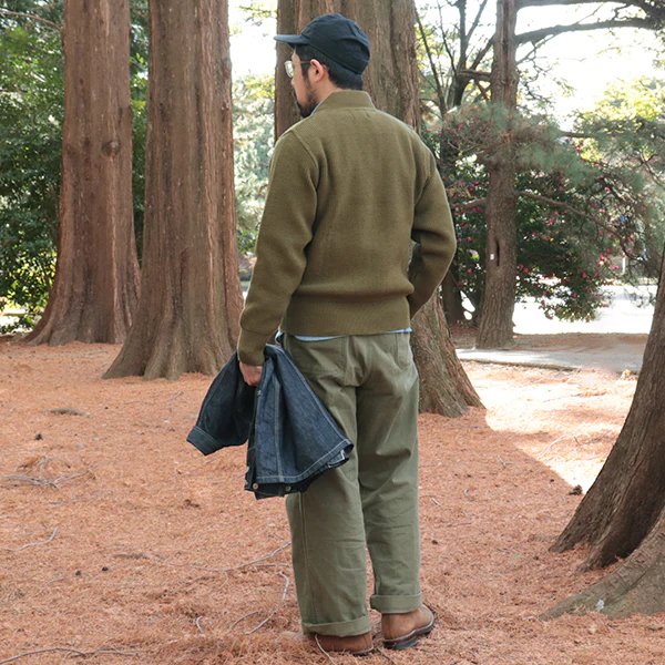 MECHANICS TYPE A-1 SWEATER / OLIVE DRAB - Image 6