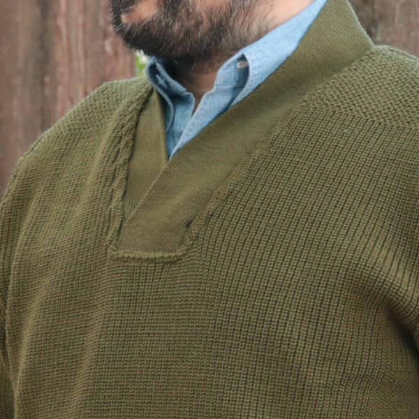 MECHANICS TYPE A-1 SWEATER / OLIVE DRAB - Image 7