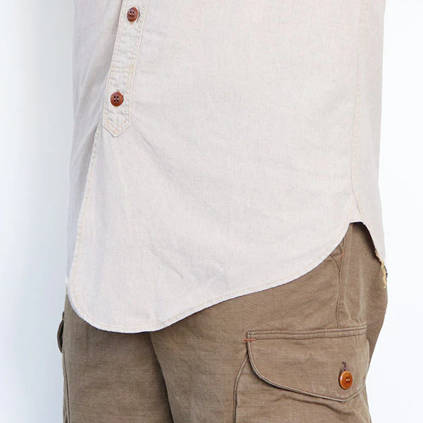 MONTAUK SHIRT / VINTAGE STYLE COTTON × HEMP WEATHER - Image 8