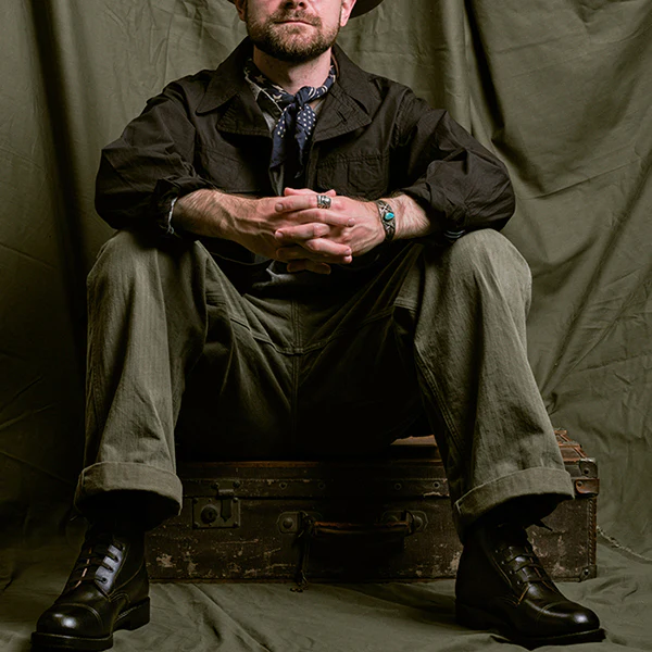 MONTGOMERY BOOTS / HORWEEN LEATHER SHF / BLACK - Image 10
