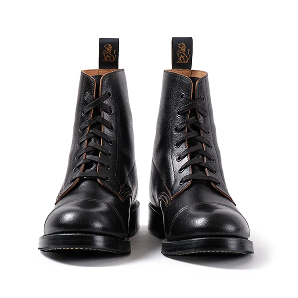 MONTGOMERY BOOTS / HORWEEN LEATHER SHF / BLACK - Image 2