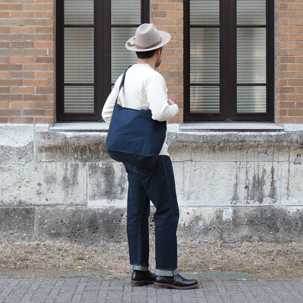 MULTI BAG / COTTON × NYLON WEATHER CLOTH / NAVY - Image 8