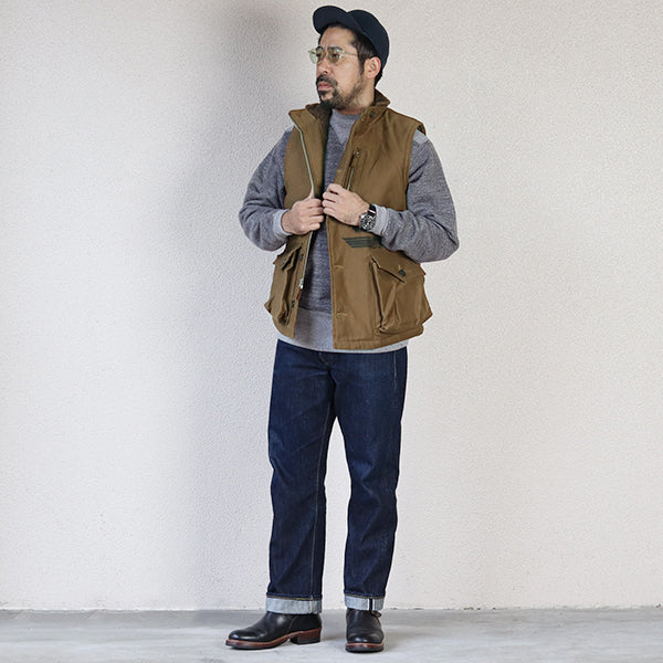 WINTER AVIATORS VEST CUSTOM MODEL / MUROC RACING ASSOCIATION / JUNGLE CLOTH - Image 5