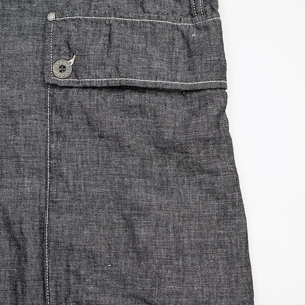 NAVAL DUNGAREE LINEN DENIM  / INDIGO - Image 5