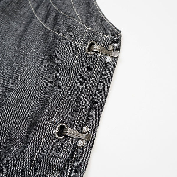 NAVAL DUNGAREE LINEN DENIM  / INDIGO - Image 6